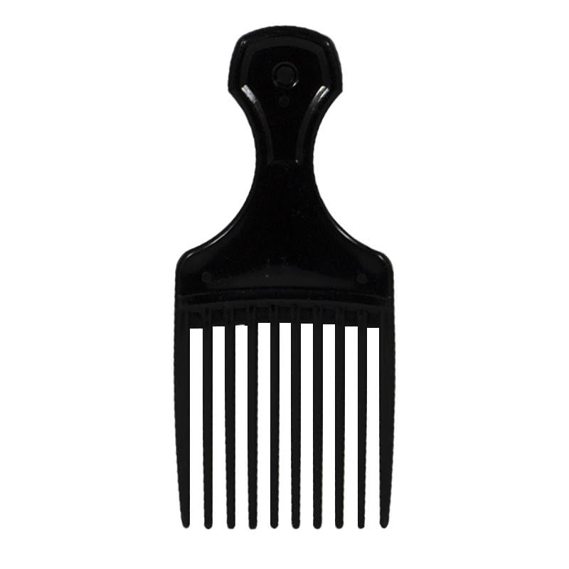 Black Mini Hair Pick - 5.5 in. wellness vending machine