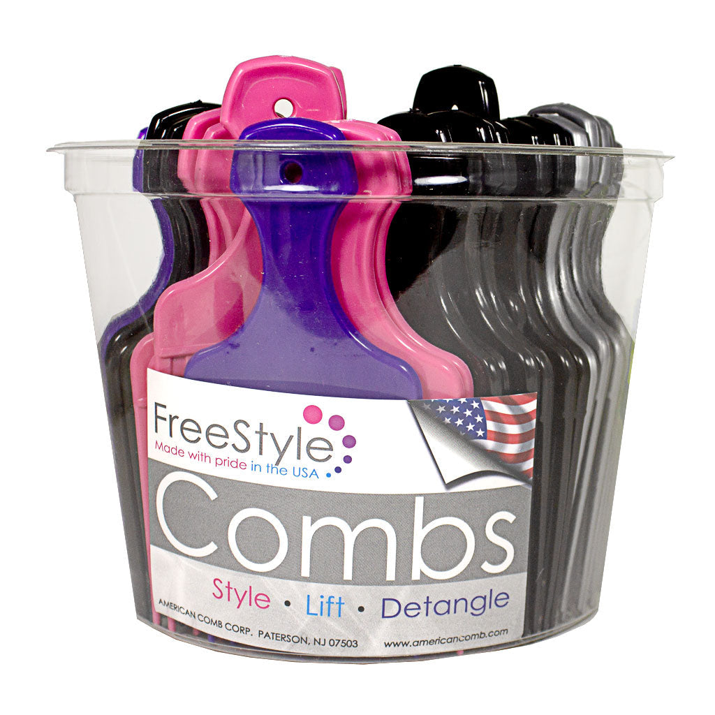 FreeStyle Hair Pick Bucket - 6 in. wellness vending machine