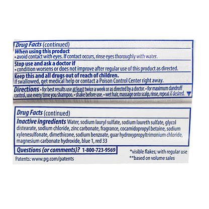 Head & Shoulders Classic Clean Dandruff Shampoo - 3 oz. wellness vending machine university campuses, workplaces