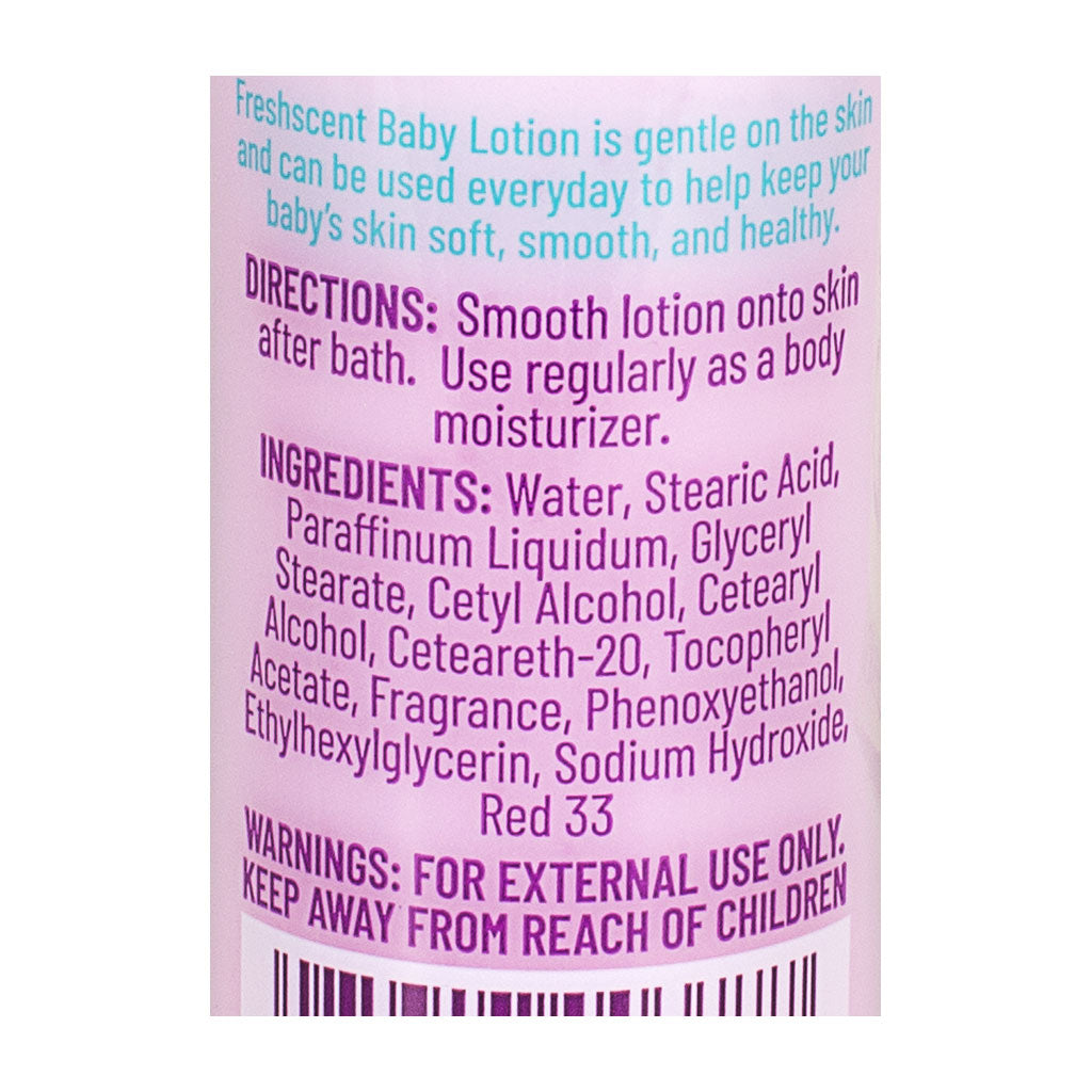 Freshscent Baby Lotion - 2 oz. wellness vending machine university campuses