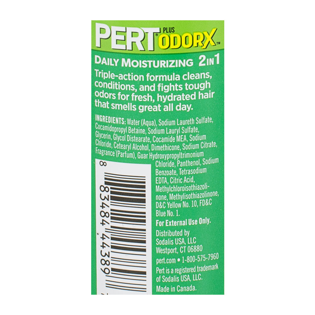 Pert Plus OdorX Triple Action Shampoo & Conditioner & Fights Odors - 1.7 oz. wellness vending machine university campuses