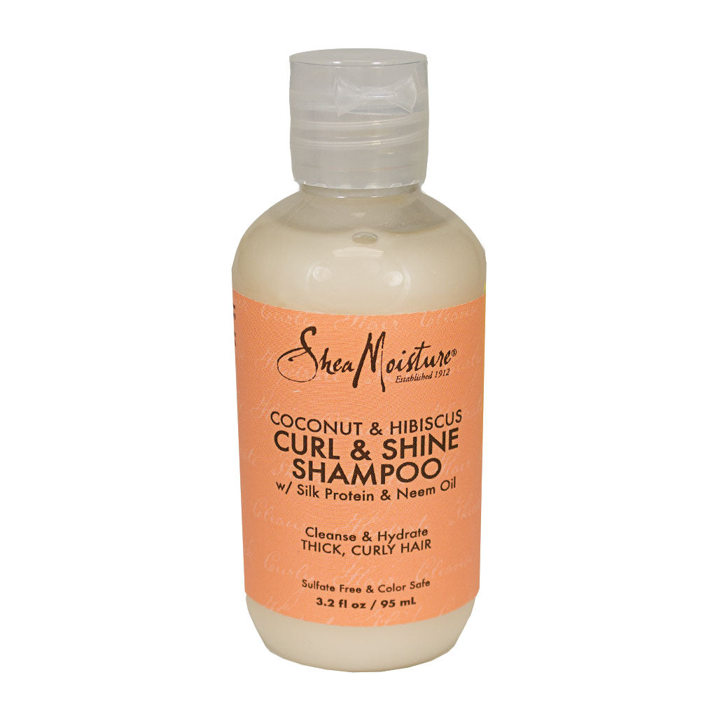 Shea Moisture Coconut Hibiscus Shampoo Curl Plus Shine - 3.2 oz. wellness vending machine