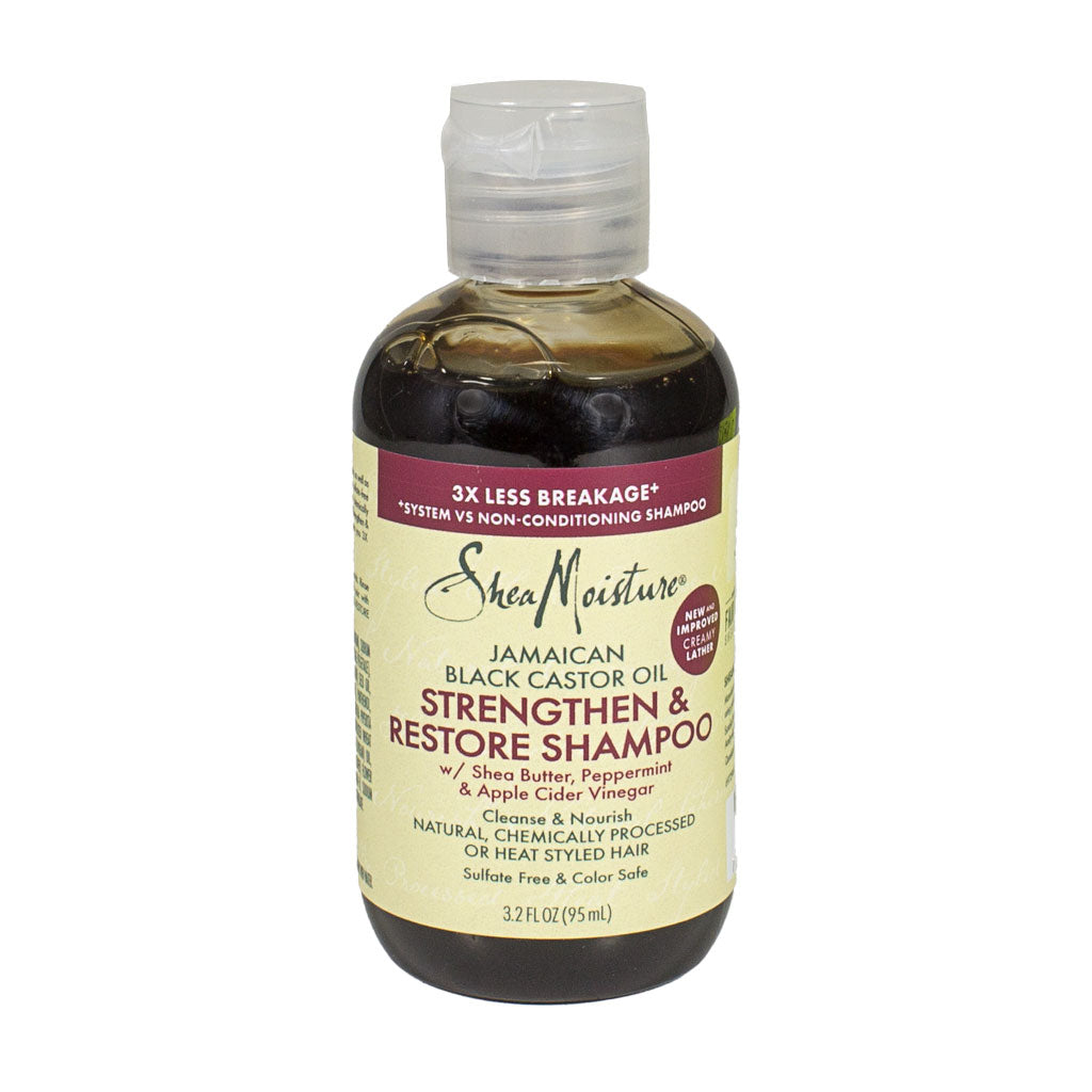 Shea Moisture Jamaican Black Castor Oil Strengthen & Restore Shampoo - 3.2 oz. wellness vending machine