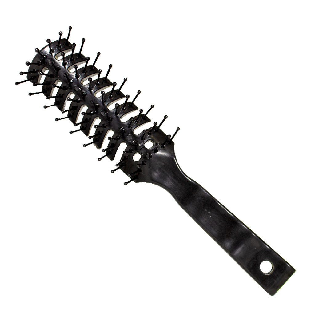 Black Vented Hairbrush - 7.5 in. wellness vending machine