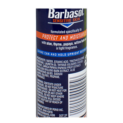 Barbasol Sensitive Skin Shaving Cream - 2 oz. wellness vending machine university campuses