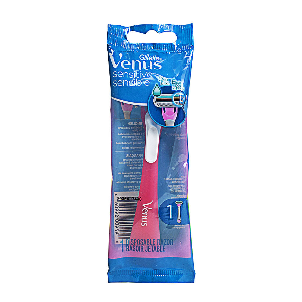 Gillette Venus Sensitive Women's Disposable Razor - Pack of 1 wellness vending machine