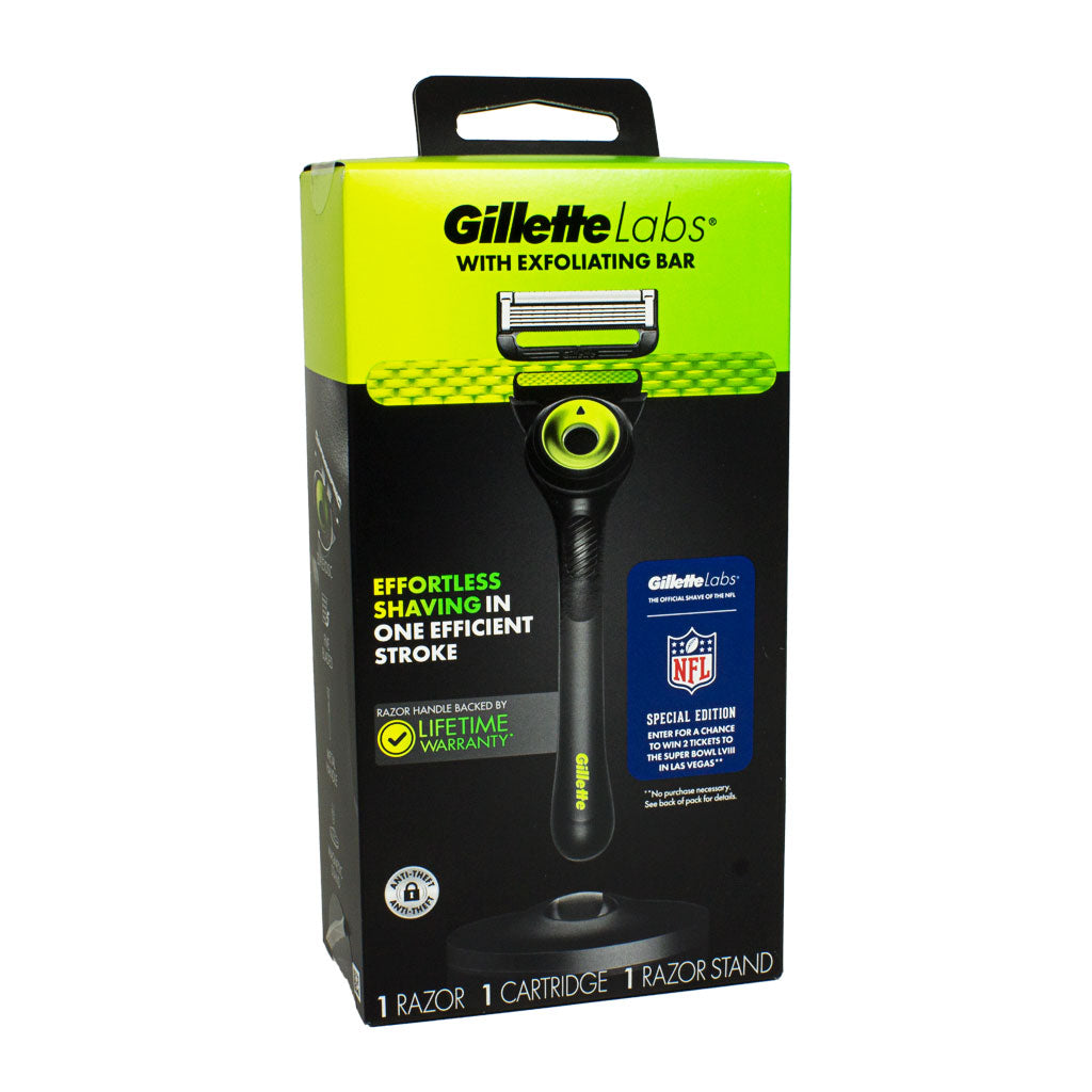 GilletteLabs Razor, 1 Handle and Blade Refill + 1 Premium Magnetic Stand wellness vending machine