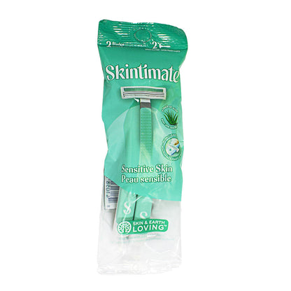 Schick Skintimate Slim Twin Sensitive Razor for Women - Pack of 2 wellness vending machine
