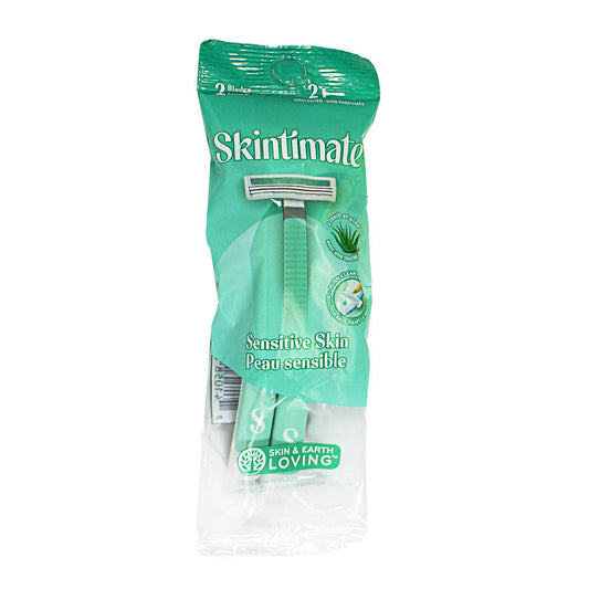 Schick Skintimate Slim Twin Sensitive Razor for Women - Pack of 2 wellness vending machine