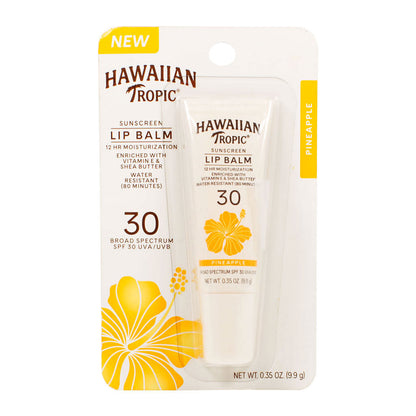 Hawaiian Tropic SPF30 Pineapple Lip Balm -0.35 oz. wellness vending machine