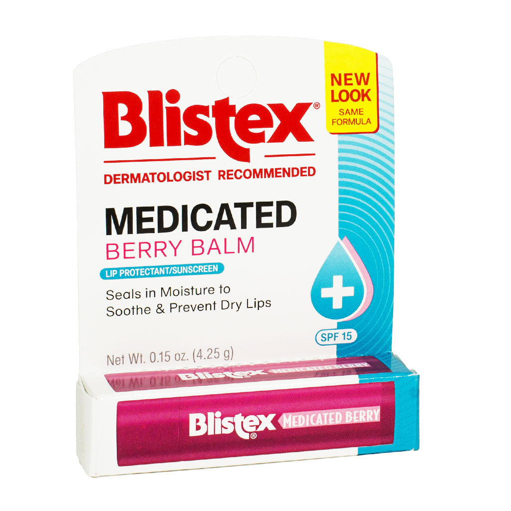 Blistex Medicated Berry Lip Balm SPF 15 - 0.15 oz. Tube wellness vending machine