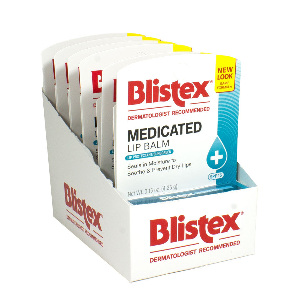 Blistex Medicated Lip Balm SPF 15 - 0.15 oz. Tube wellness vending machine university campuses