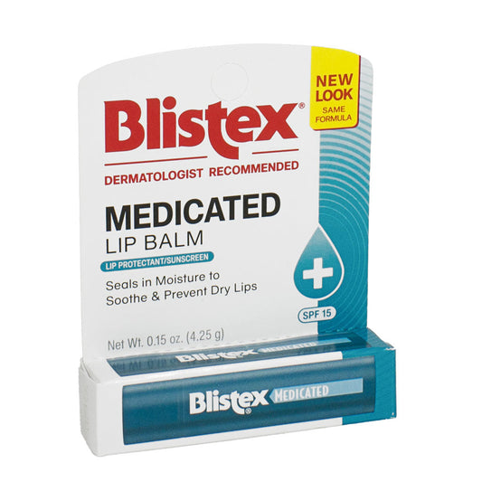 Blistex Medicated Lip Balm SPF 15 - 0.15 oz. Tube wellness vending machine