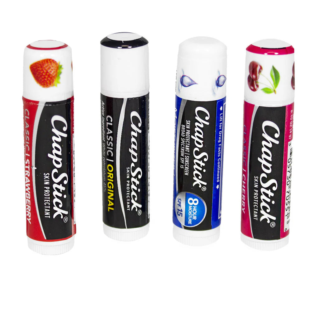 ChapStick 72 count variety lip balm bucket for vending machines and campus wellness