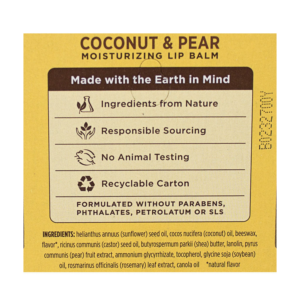 Burt's Bees Coconut & Pear Lip Balm - 0.15 oz. wellness vending machine university campuses