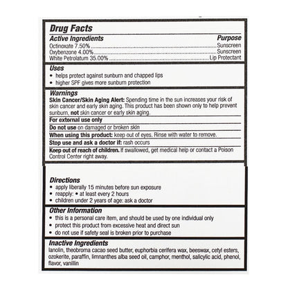 Carmex Lip Balm Original Tube - 0.35 oz. Tube wellness vending machine university campuses
