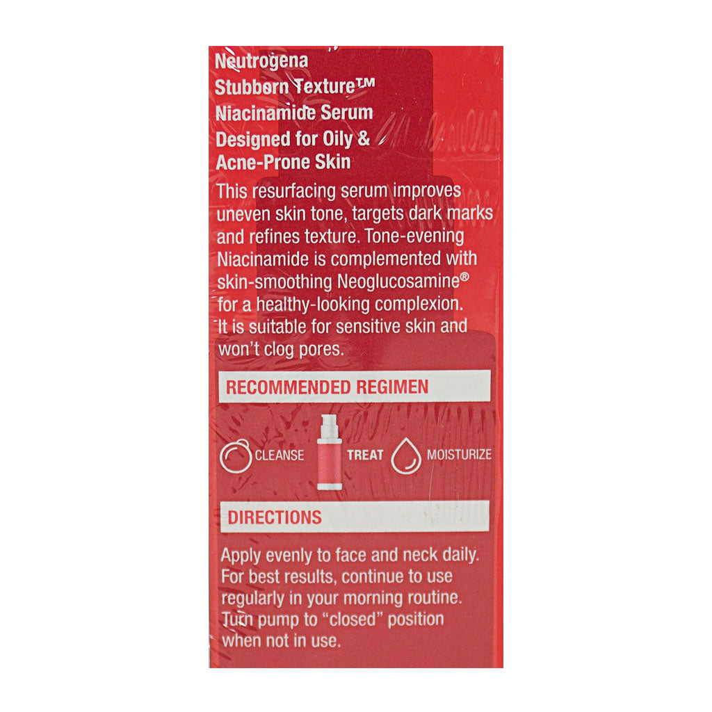 Neutrogena Stubborn Texture Niacinamide Serum - 1 oz. wellness vending machine university campuses, workplaces