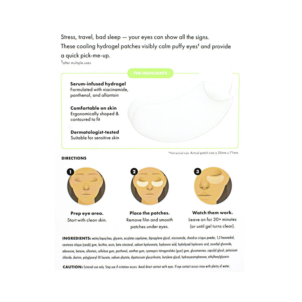 Hero Mighty Patch for Tired Eyes - 3 Pairs. wellness vending machine university campuses