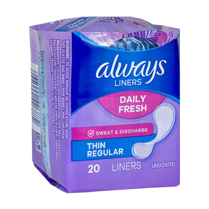Always Thin Liners - Pack of 20 wellness vending machine