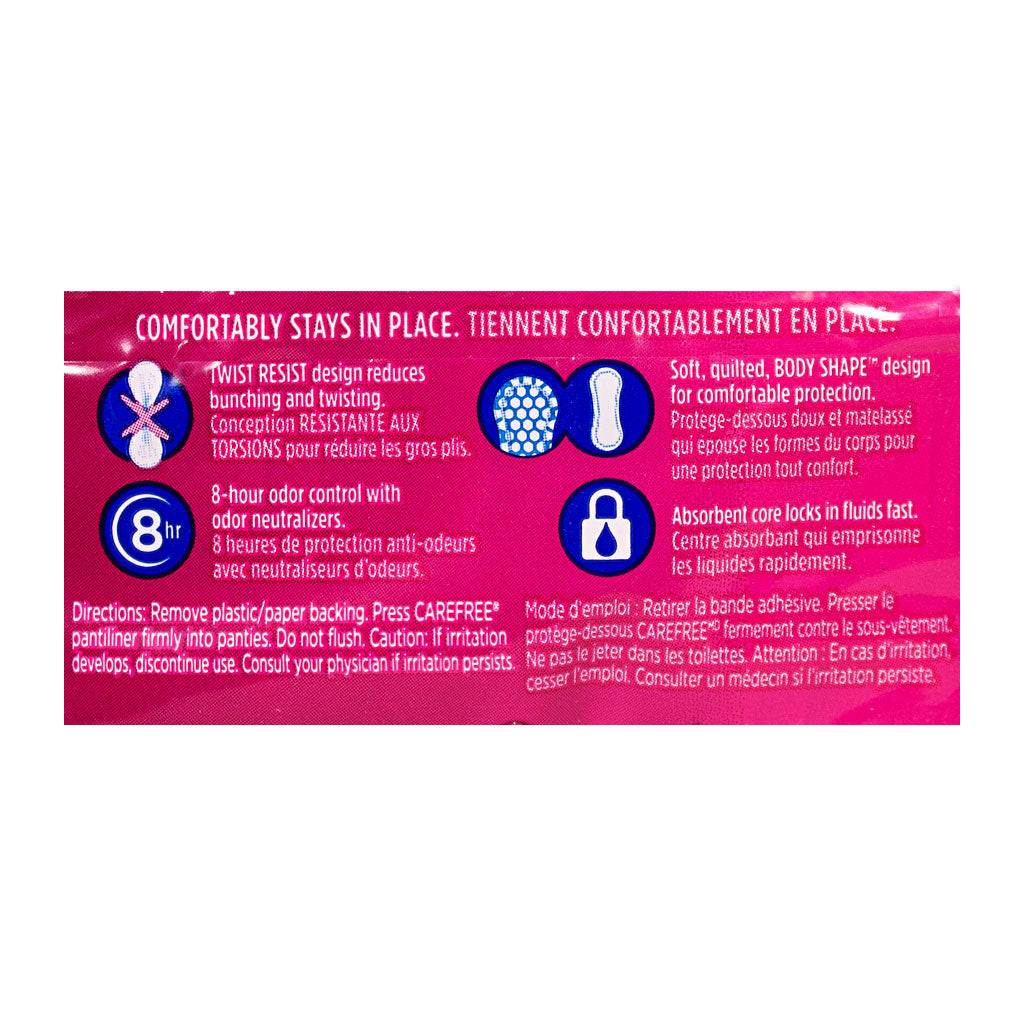Carefree Acti-Fresh Pantiliners extra Long - Pack of 36 wellness vending machine university campuses