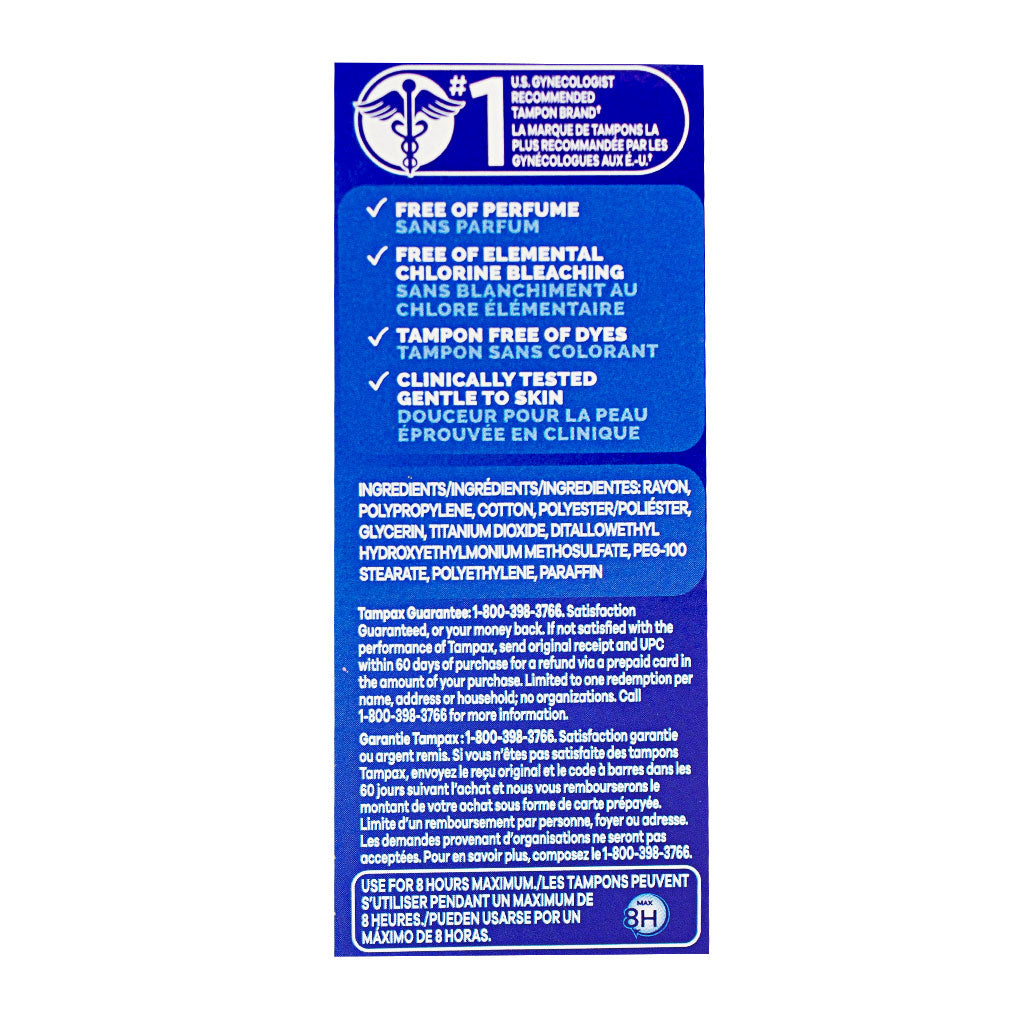 Tampax Super Cardboard Applicator Tampons - Box of 20 wellness vending machine university campuses, workplaces