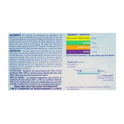 o.b. Multi-Pack ( 18 Regular/ 12 Super/ 10 Super Plus) - 40ct wellness vending machine university campuses
