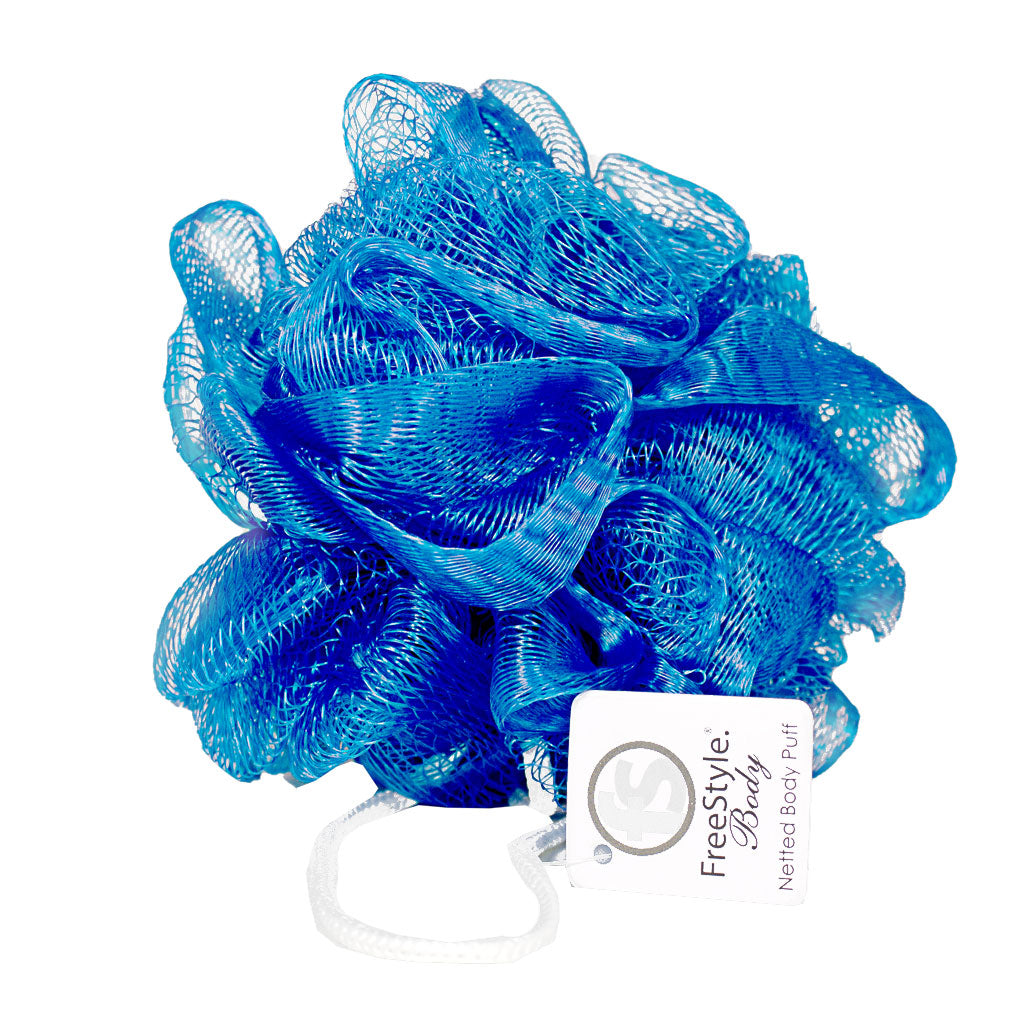 FreeStyle Netted Bath Puff Loofah - Assorted Colors wellness vending machine
