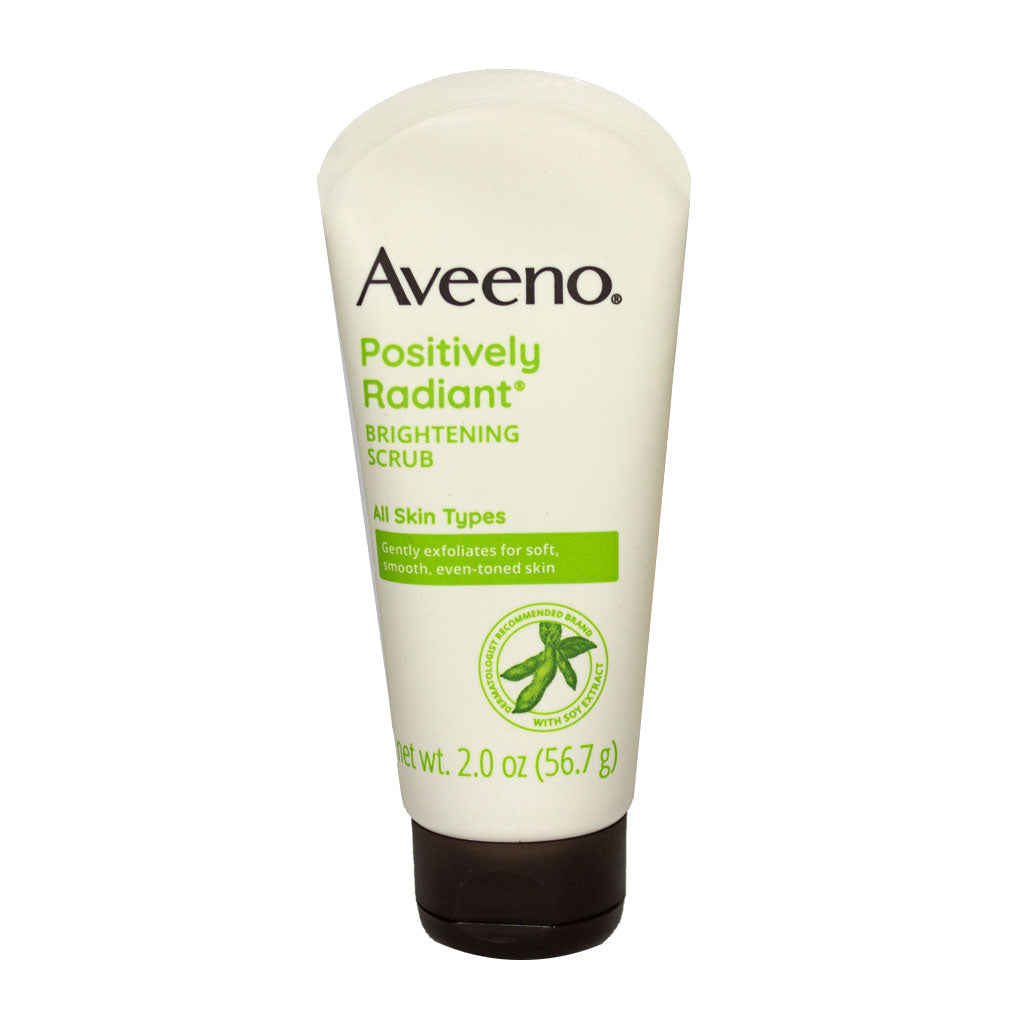 Aveeno Positively Radiant Skin Brightening Scrub - 2 oz. wellness vending machine