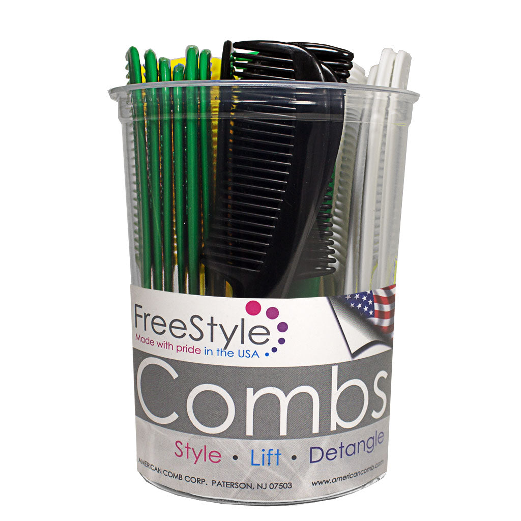 FreeStyle Styling Comb Bucket - 6 in. wellness vending machine