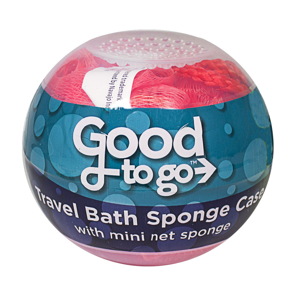Good to Go Travel Bath Puff Loofah in Breathable Case wellness vending machine university campuses