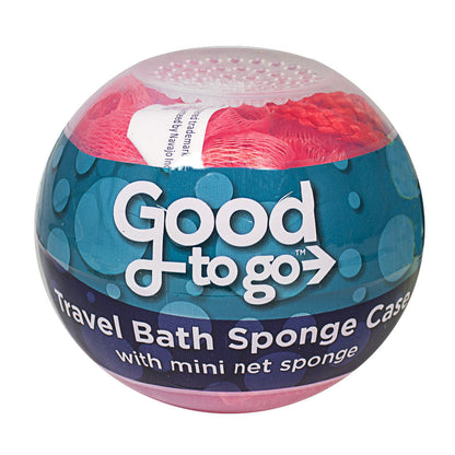 Good to Go Travel Bath Puff Loofah in Breathable Case wellness vending machine university campuses