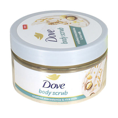 Dove Body Scrub Crushed Macadamia & Rice Milk - 3.5oz. wellness vending machine