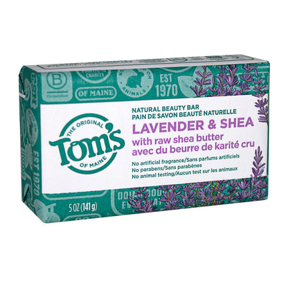 Tom's of Maine Lavender & Shea Beauty Bar 5 oz wellness vending machine