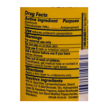 Arm & Hammer Ultramax Powder Fresh Antiperspirant Deodorant - 1 oz. wellness vending machine university campuses
