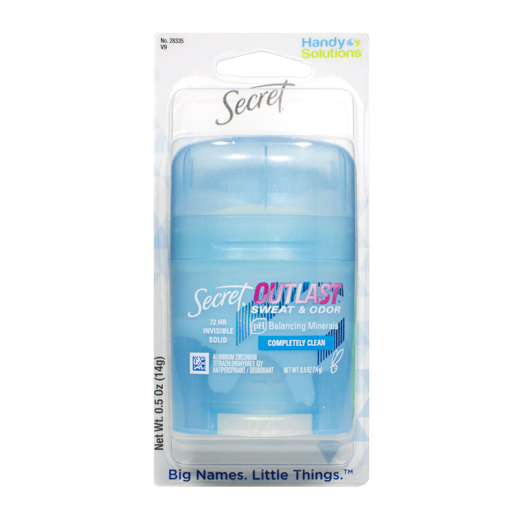 Secret Outlast Deodorant 0.5 oz - Carded wellness vending machine
