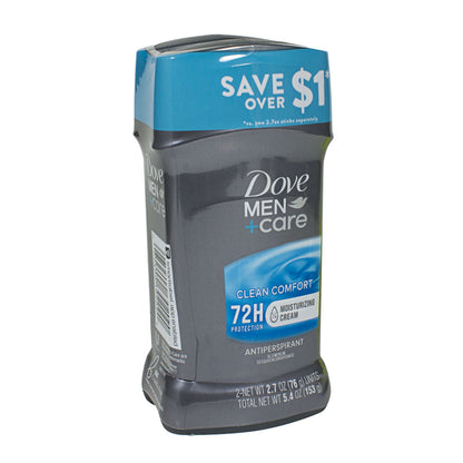 Dove Men + Care Clean Comfort Deodorant 2.7 oz- Twin Pack wellness vending machine