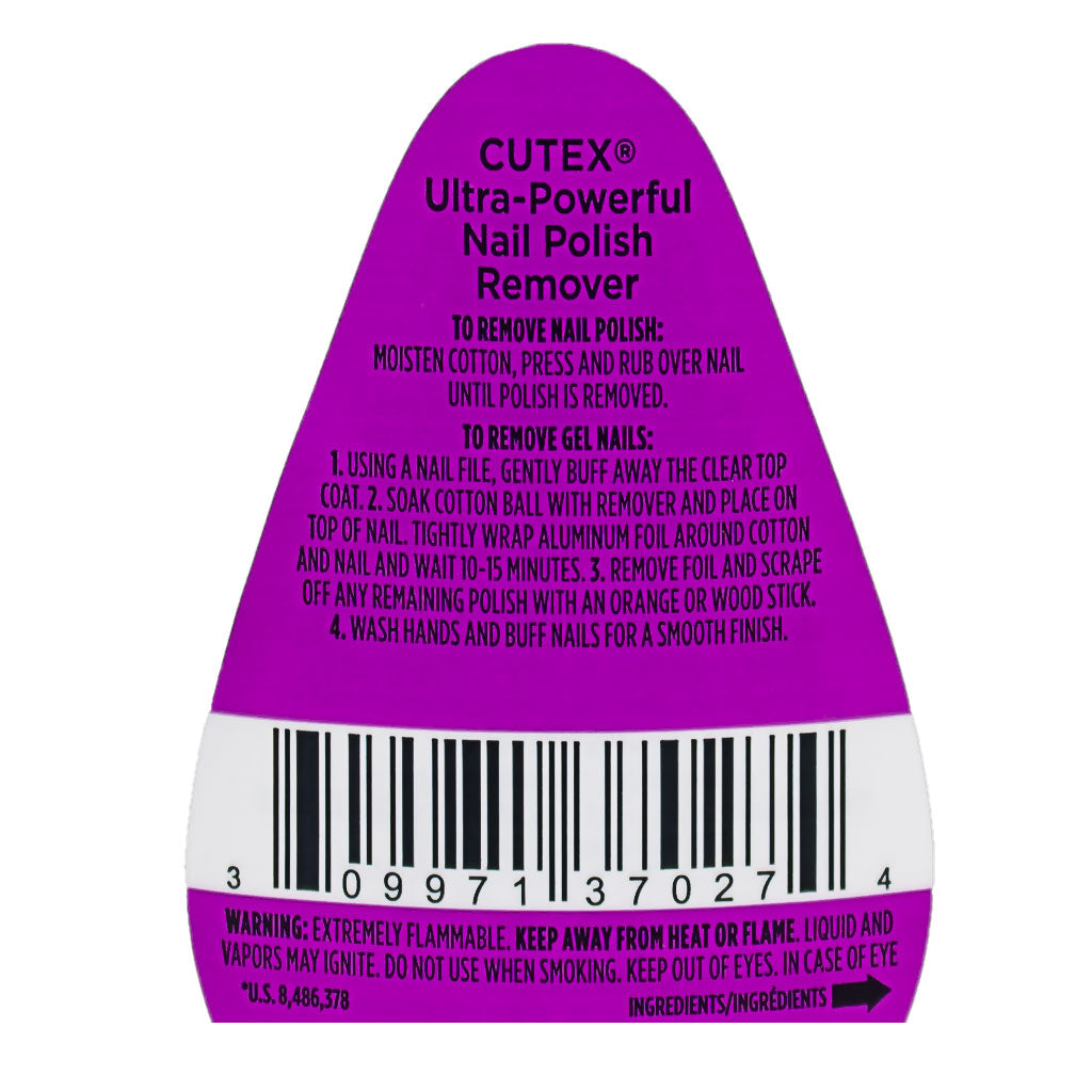 Cutex Nail Polish Remover - 3.4 oz. wellness vending machine university campuses