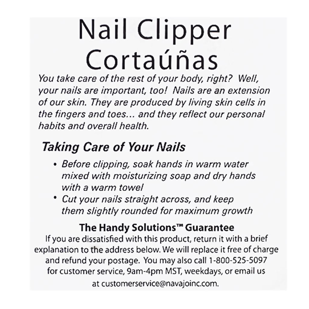 Handy Solutions Nail Clippers - Card of 1 wellness vending machine university campuses