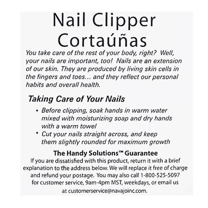 Handy Solutions Nail Clippers - Card of 1 wellness vending machine university campuses