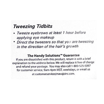Handy Solutions Slant Tip Tweezers - Card of 1 wellness vending machine university campuses