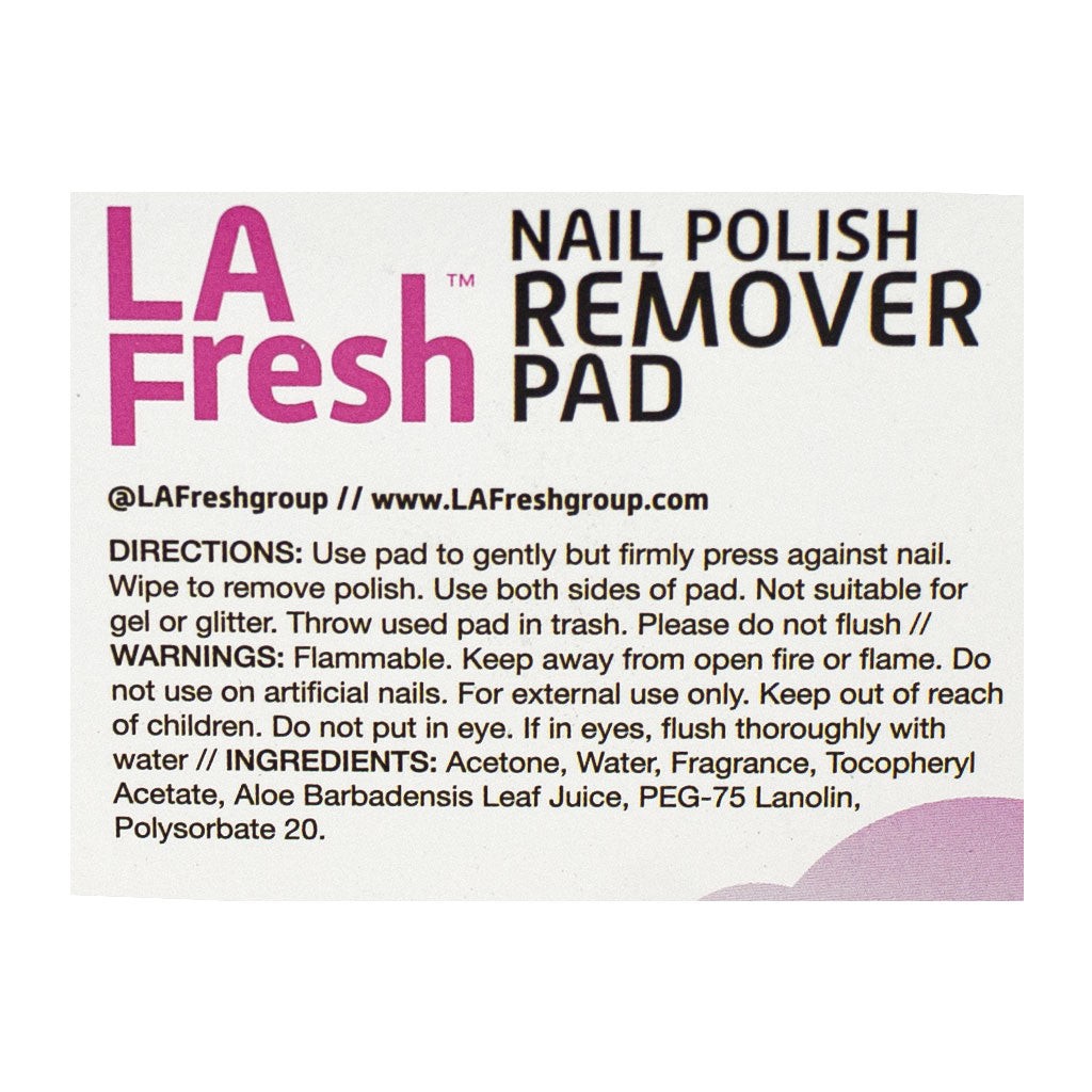 La Fresh Acetone Nail Polish Remover Pad - 3 ct. wellness vending machine university campuses