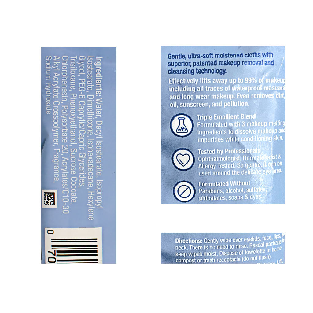 Neutrogena Plant-Based Makeup Remover Cleansing Towelettes - Pack of 7 wellness vending machine university campuses