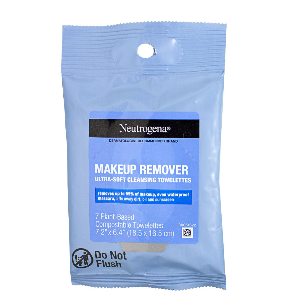 Neutrogena Plant-Based Makeup Remover Cleansing Towelettes - Pack of 7 wellness vending machine