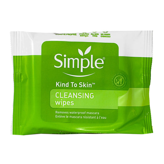 - Simple Sensitive Skin Cleansing Facial Wipes - Pack of 7 wellness vending machine