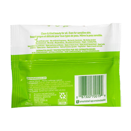 - Simple Sensitive Skin Cleansing Facial Wipes - Pack of 7 wellness vending machine university campuses