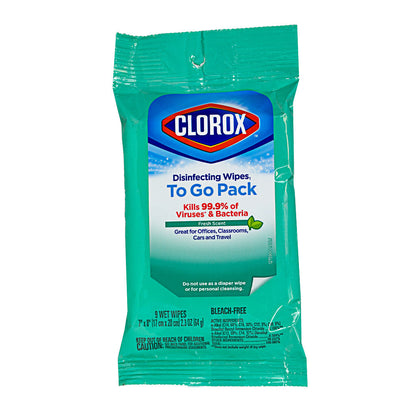 Clorox Disinfecting Wipes - Pack of 9 wellness vending machine