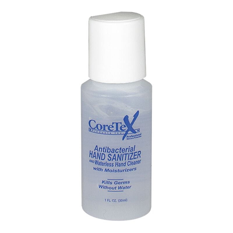 Coretex Hand Sanitizer Gel & Waterless Cleaner, Flip-Top Bottle - 1 oz. wellness vending machine