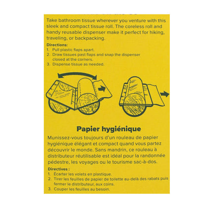 Coghlan's Tissue on the Go With Plastic Dispensers - Pack of 2 wellness vending machine university campuses