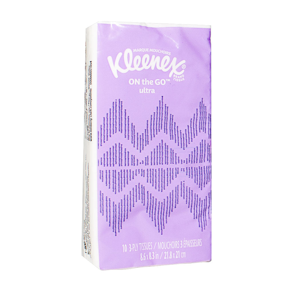 Kleenex Pocket Pack Tissues In Display Box - Pack of 10 wellness vending machine university campuses, workplaces