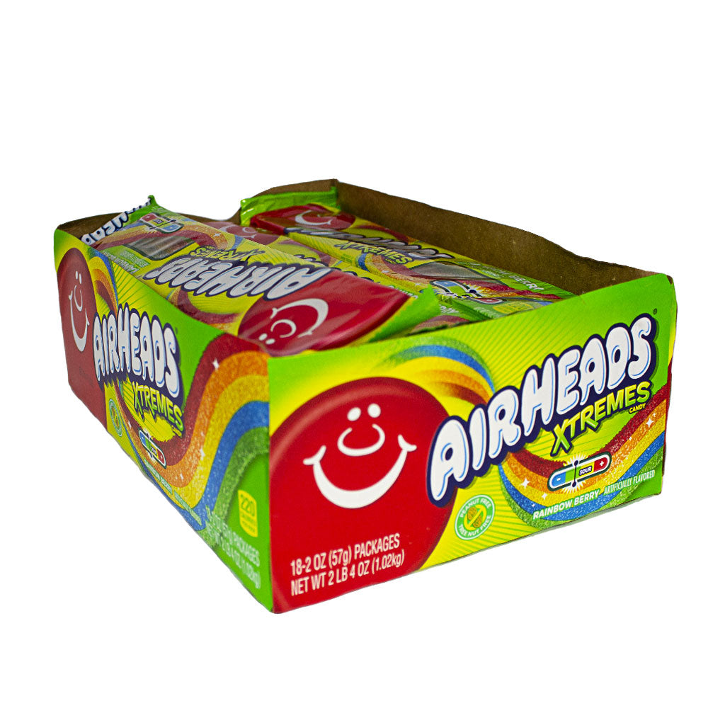 Airheads Xtremes Rainbow Berry Candy - 2 oz. wellness vending machine university campuses, workplaces